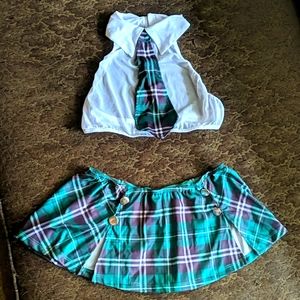Dreamgirl Intimates Lingerie Set School Girl